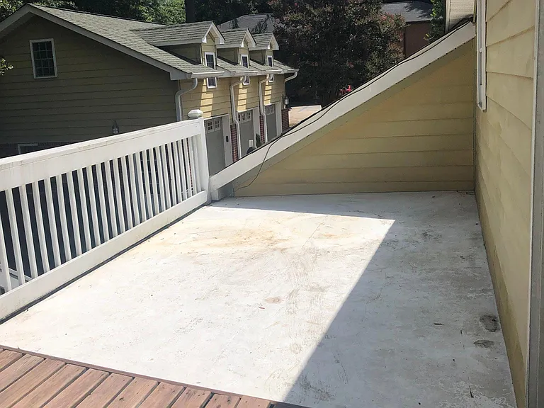 Great private deck where you can enjoy some time outside
