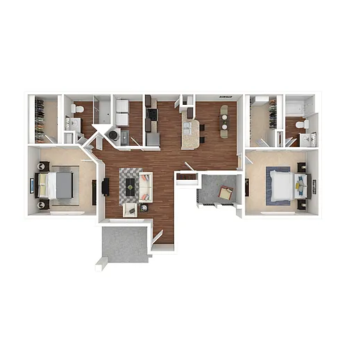 Floor plan Hamlin