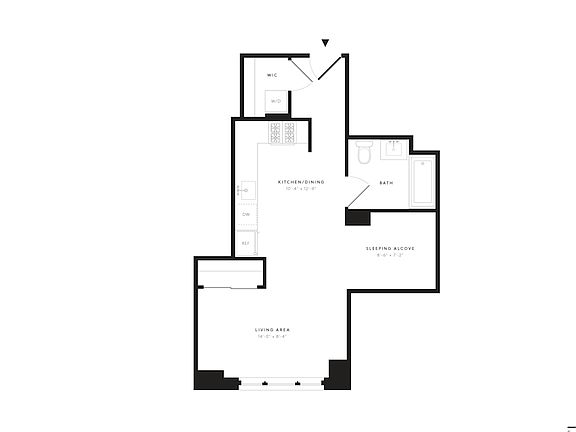 2nd image of 535 W 43rd St Unit South 7e