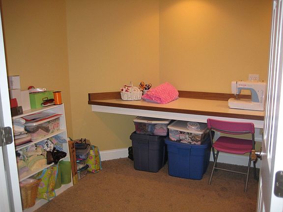 Craft Room on lower level