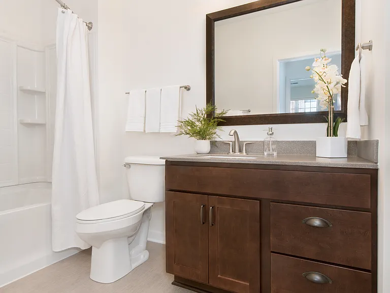Wells Street Station Apartments Bathroom