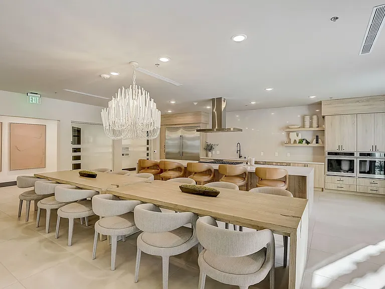 Demonstration Kitchen with Dining Areas
