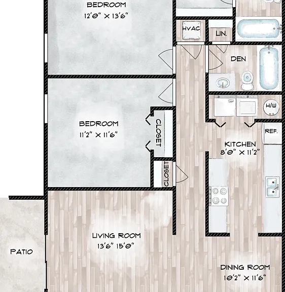 The Carter Floorplan Diagram