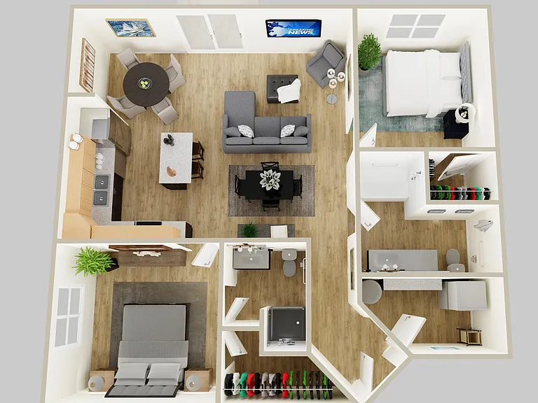 Spanish Moss Eco Apartments — Photo 35