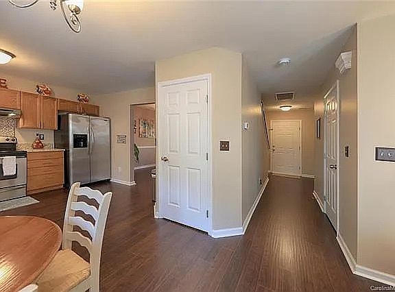 Pantry closet for added storage.