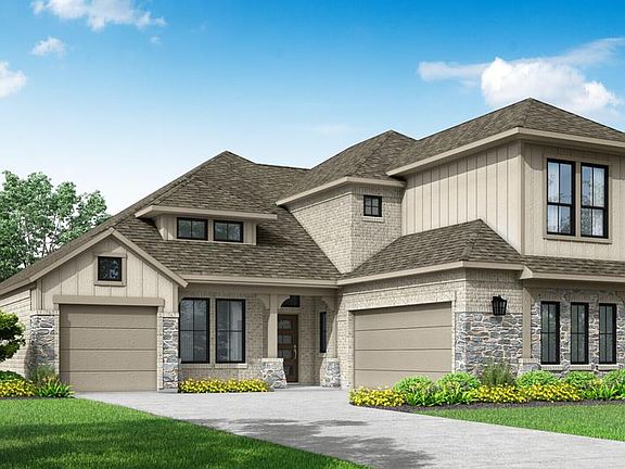 Elevation A Shown w Opt. Stone