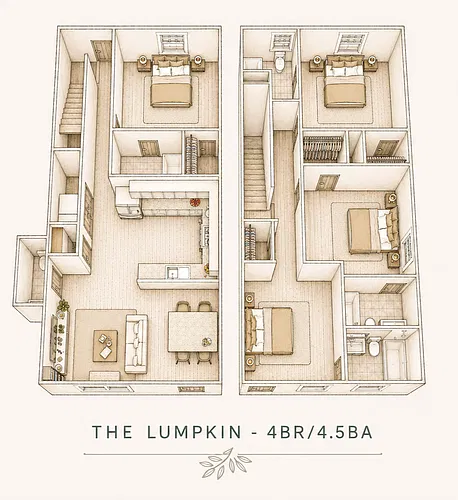 Floor plan The Lumpkin