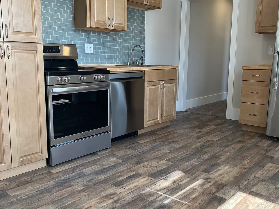 Newly remodeled kitchen