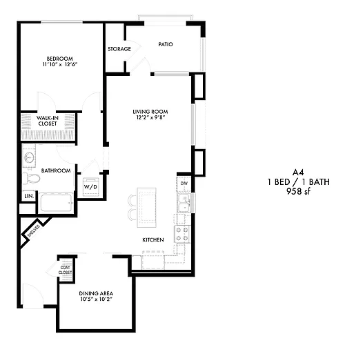 Floor plan Plan A4