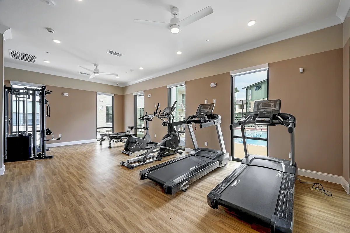 Fitness Center - Bluff View at Frederick Creek