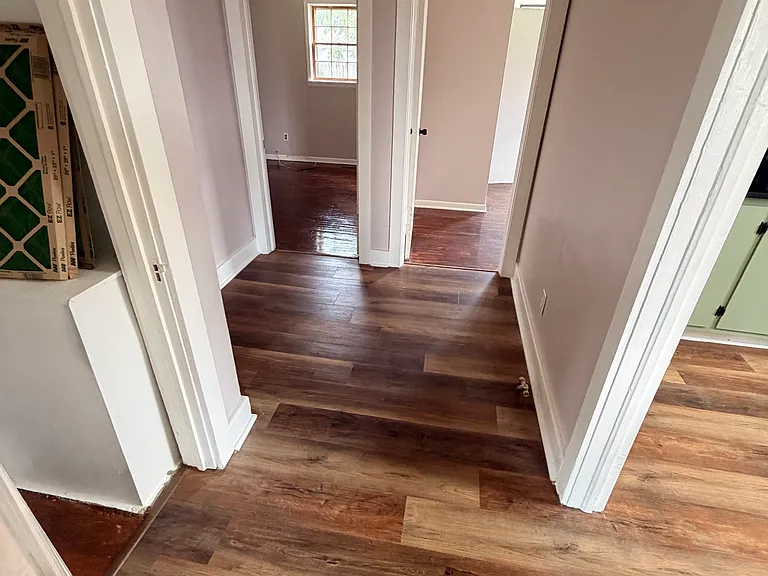 Hallway view from living room