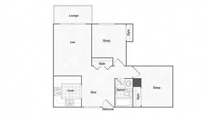 Floor plan Larch
