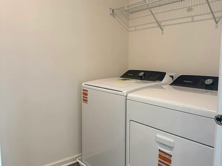 upstairs laundry