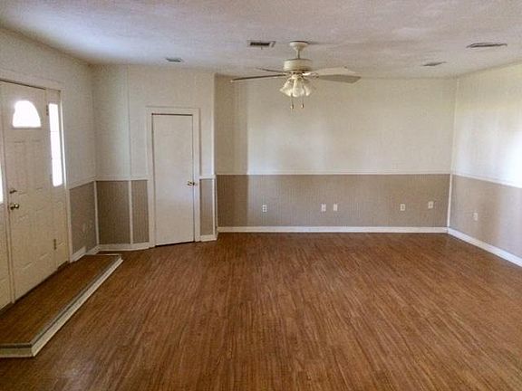 Entry and living area