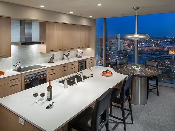 Kitchen, view to south