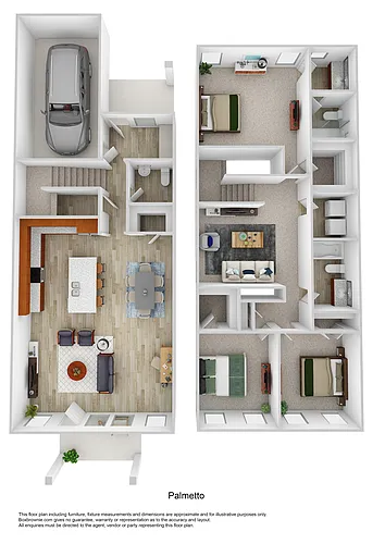 Floor plan Palmetto