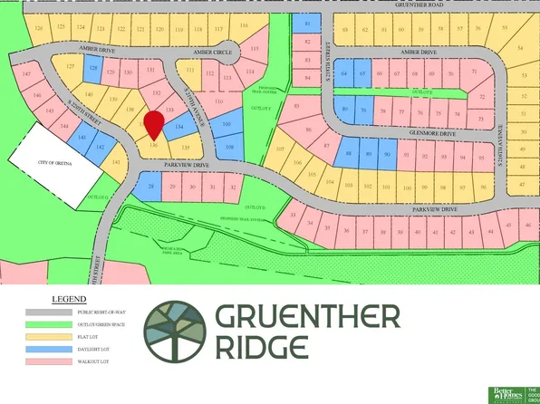 136 Gruenther Ridge St, Gretna, NE 68028