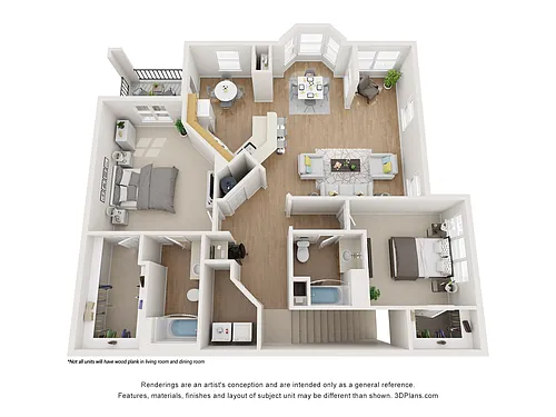 Floor plan B6