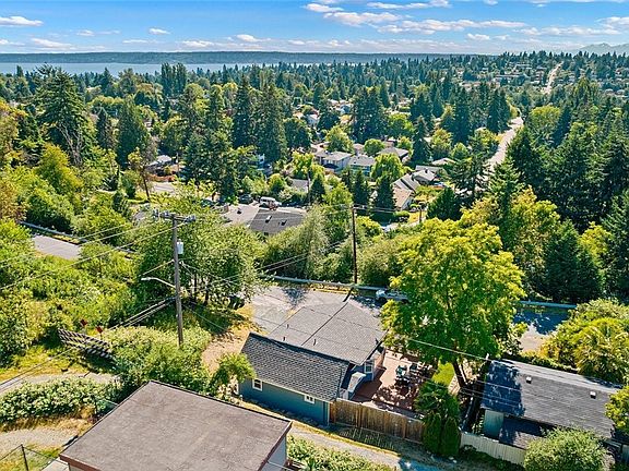 Home sits high on the hill providing vast territorial and Olympic mountain views.