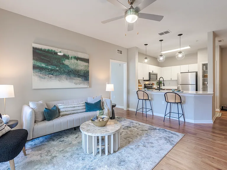Newly Renovated Open Floor Plan Living Space