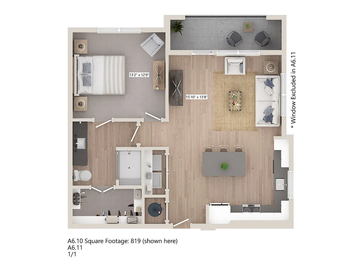 Floor plan A610