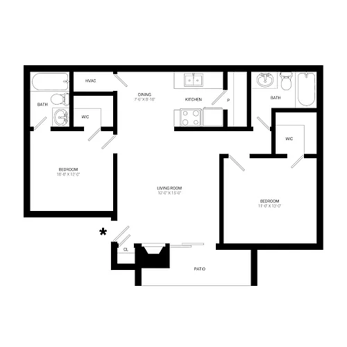 Floor plan Ryman