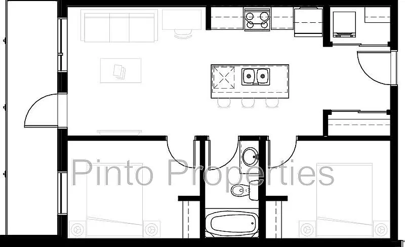 2 bed, 1.0 bath, 710 sqft, $1,850 — Photo 2