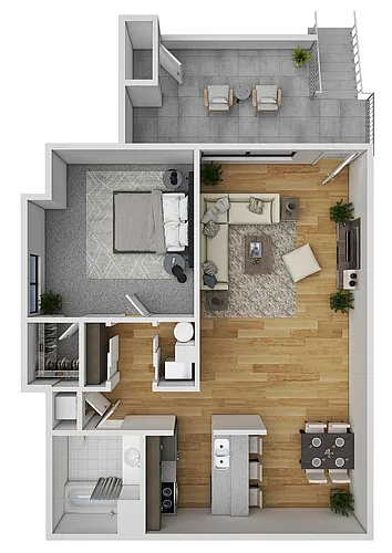 Floor plan A1
