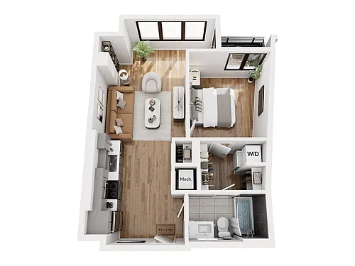 Floor plan A7