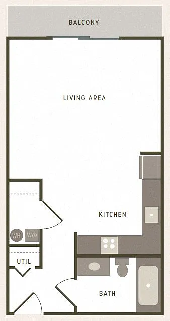 Floor plan Studio