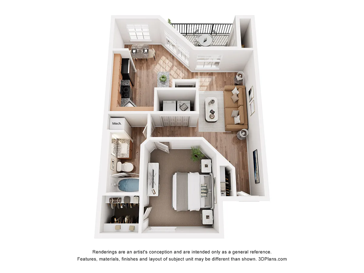 Floor plan The Aspen