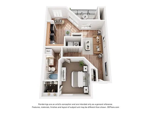 Floor plan The Aspen