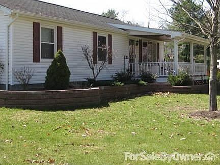 side view of front of house