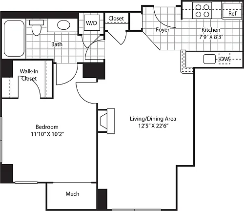Floor plan Sacramento