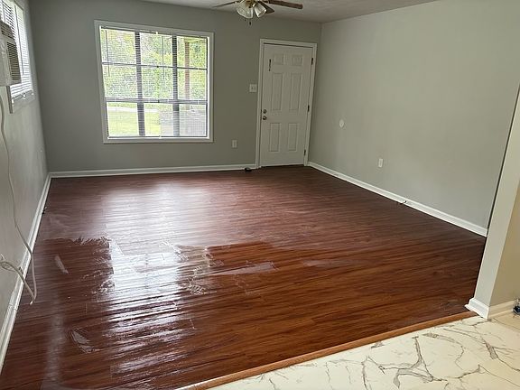 Front Door & Living Room