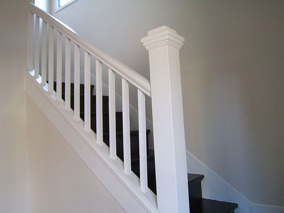 Main house: Open stair