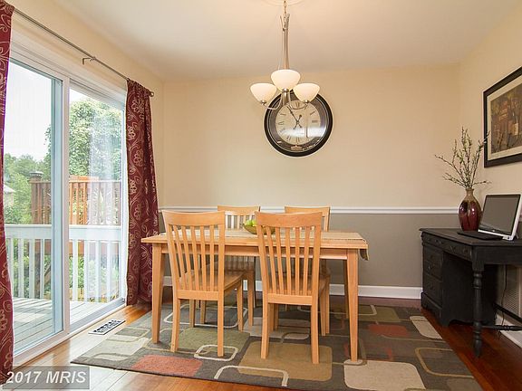 Brazilian cherry flooring. Slider to deck.