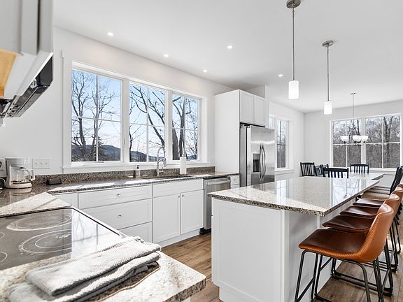 Open concept Kitchen with bright, natural light