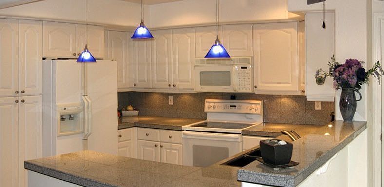 Granite, newer cabinets