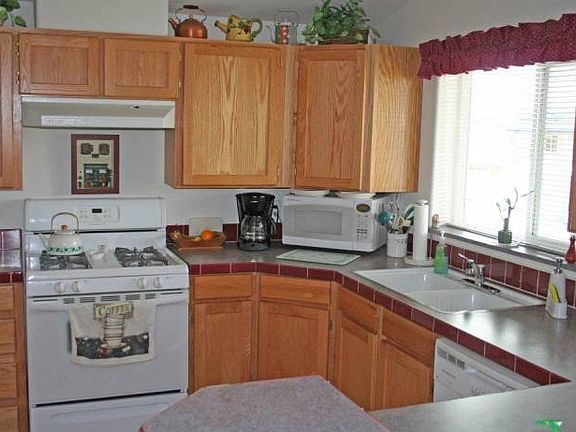 Kitchen open to Dining