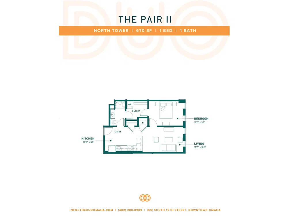Floor plan The Pair II