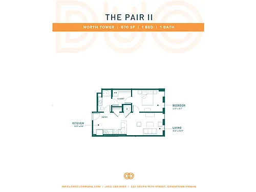 Floor plan The Pair II