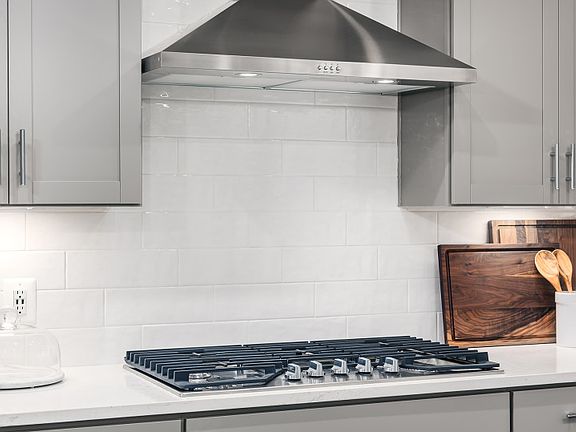 Gourmet Kitchen with Stainless Steel Appliances