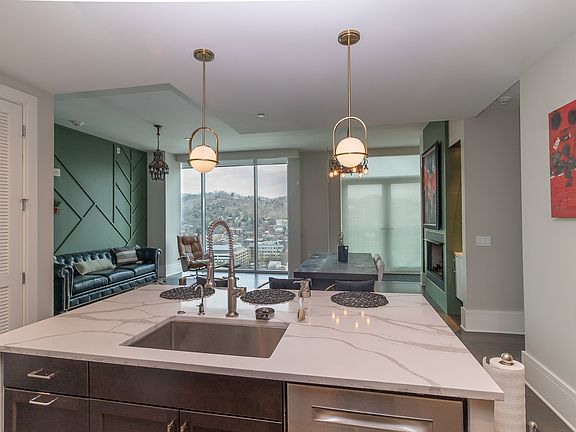 Enjoy the views while cooking and entertaining.