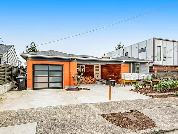Off street parking and a veggie and flower garden, yours for the picking!