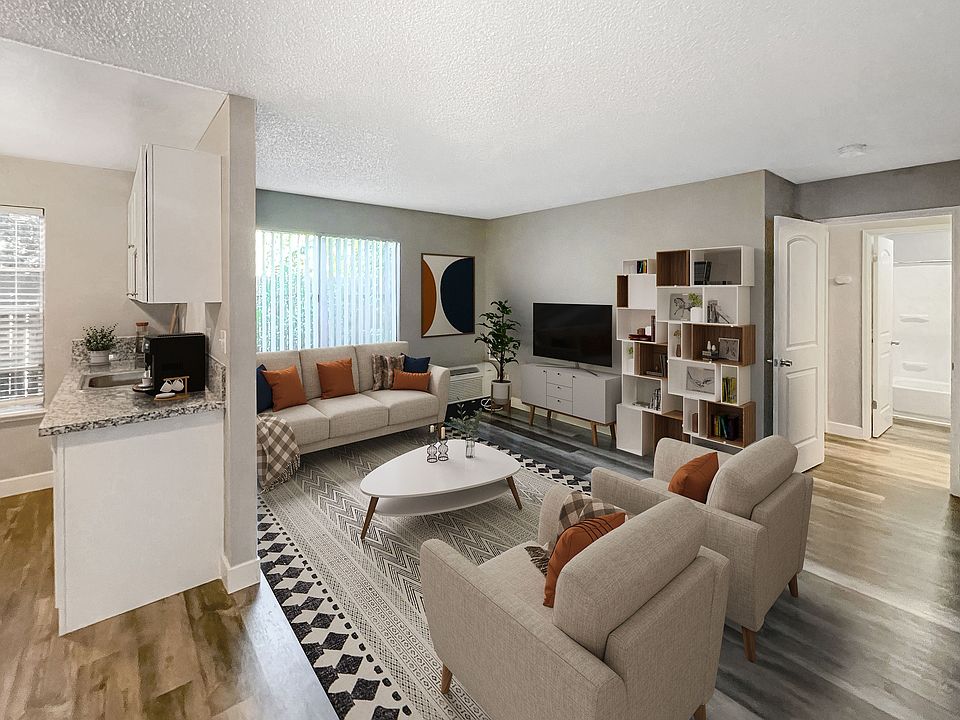 Living Area and Kitchen - Wright