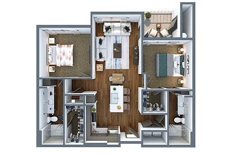 Floor plan B2