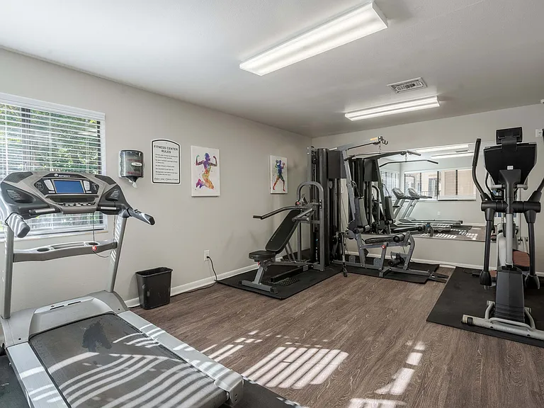 Explore the inviting fitness center, designed for an invigorating workout experience.