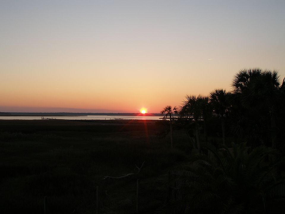 Winter Sunset from your deck