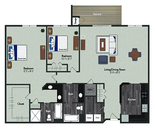 Floor plan Portofino